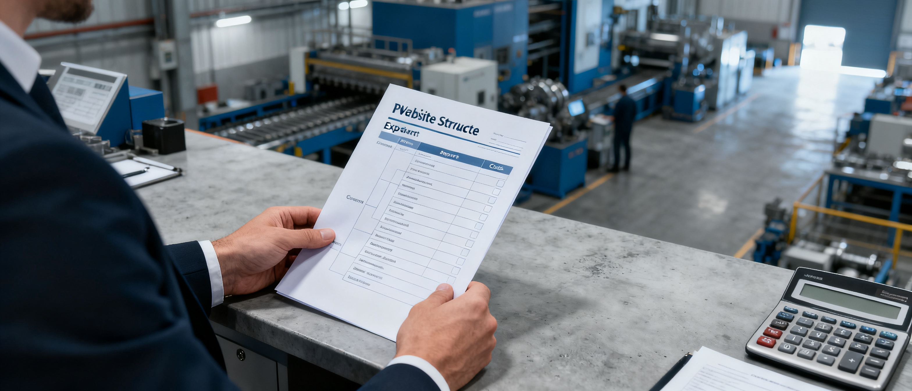 Industrial Supplier Website Structure Checklist: Legitimacy Signals