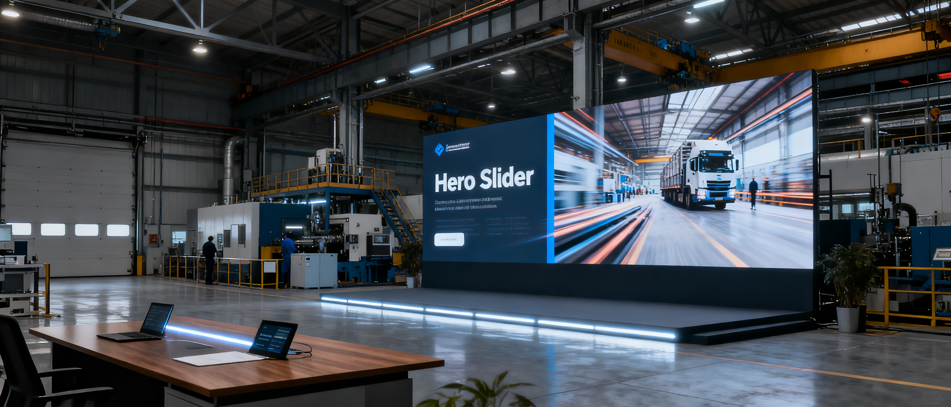 LED Factory Sites: The Hero Slider Is a 10-Second Trust Killer